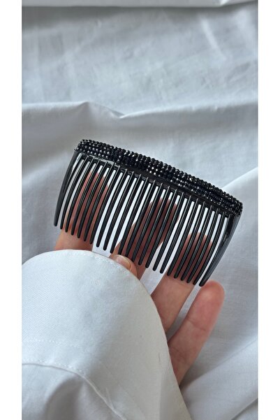 YOYYO Чорна шпилька з кришталевими камінцями - елегантна шпилька для волосся ...