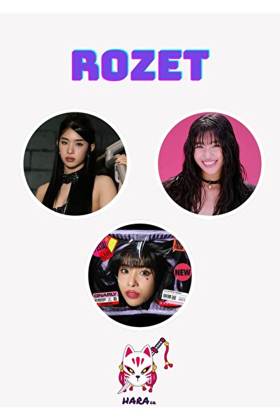 Hara Company Katseye Sophia Laforteza Rozet Seti