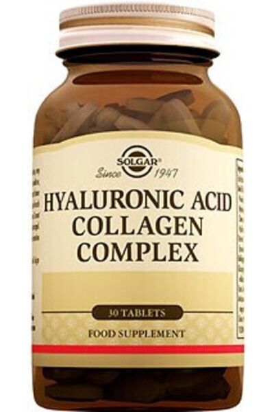 Solgar Hyaluronic Acid Collagen Complex 30 Tablets
