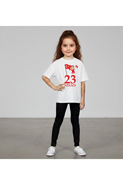 CACTUS COLLECTION Ataturk Printed Flag 23 April Tshirt 100% Cotton