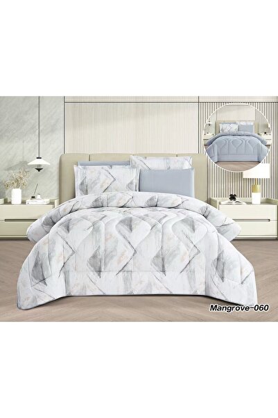 Asia Soft and cool summer floral Double bed sheet set - 6 pieces - double Duvet