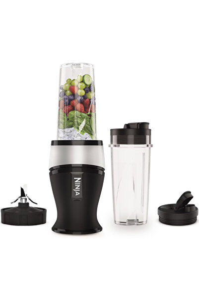 NINJA QB3001 спортен персонален блендер, 700W, 2 x 470 мл, 2 тританови контей...