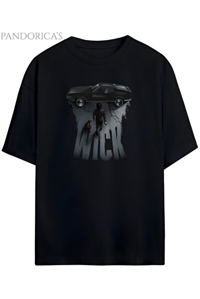 Grafftee Clothing تي شيرت Pandorica's John Wick Design للجنسين من القطن