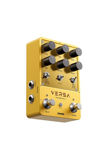 Donner Versa - Yellow Fall II 3x3 Reverb ve Delay Pedalı