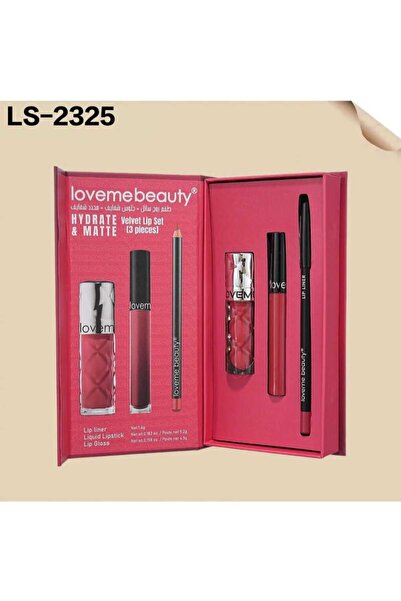 Loveme طقم الشفاه المتكامل "Hydrate & Matte" من Love Me Beauty