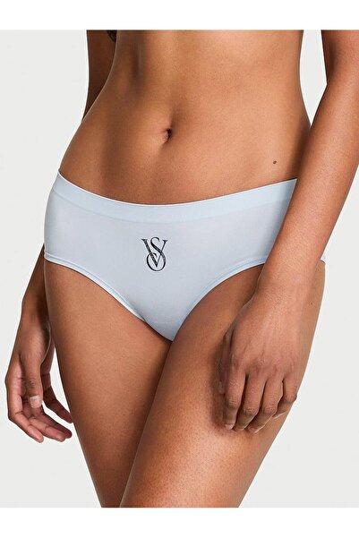 Victoria's Secret Seamless Shimmering Logo Hiphugger Panties