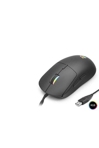 Skygo Proyg100B Mouse 3200 Dpi 6 Tuş Rgb - Siyah