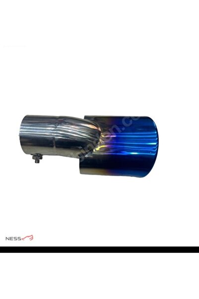 HONDA CIVIC UYUMLU RENKLİ CIVATALI TEKLİ EGZOZ UCU