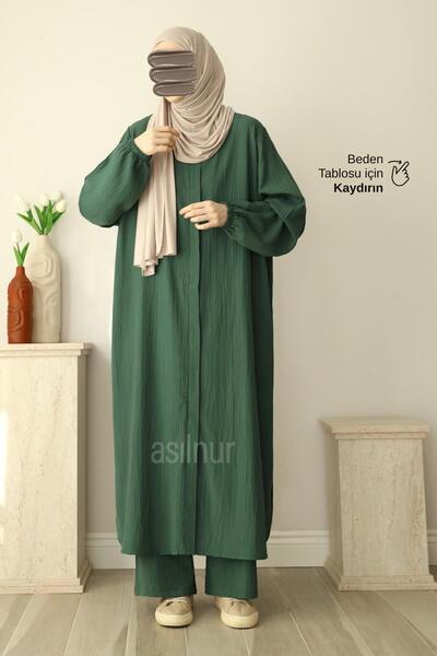 ASİLNUR Ravza Umre Set Dark Green