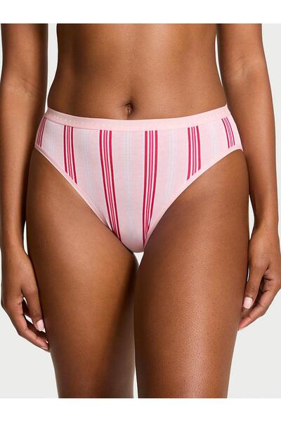 Victoria's Secret Flexible Cotton Deep Leg Cut Brief Panties