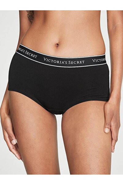 Victoria's Secret Cotton Boyshort Panties with Logo