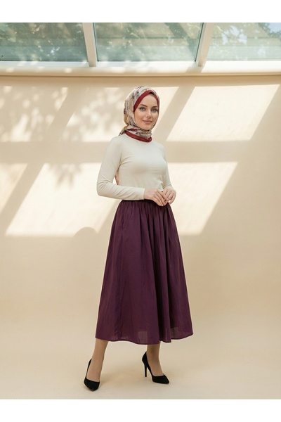 Miyasa Butik ΠΡΕΜΙΟΥΜ ΦΟΥΣΤΑ ΜΙΝΙ ΜΗΚΟΥΣ ΚΑΜΠΑΝΑΣ ΣΧΗΜΑΤΟΣ ΤΕΣΤΟΥΡ