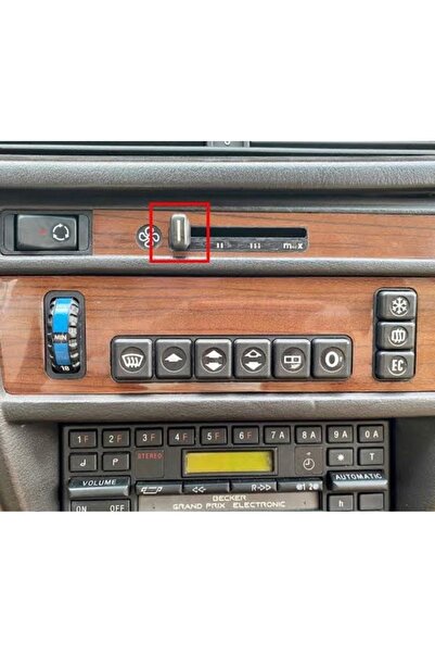 MERCEDES W201 190 190E 190D ısıtıcı fan hız ayar düğmesi