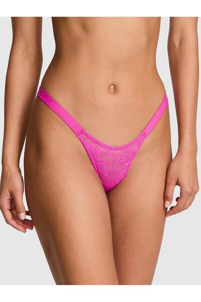 Victoria's Secret Wink Bling Dantelli Mikro Tanga