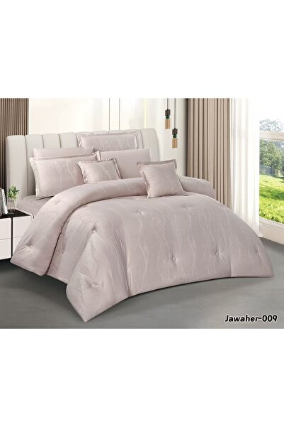 Asia Bridal Jacquard Soft-Textured Bedspread - 8-Piece Set - Bridal Double Du...