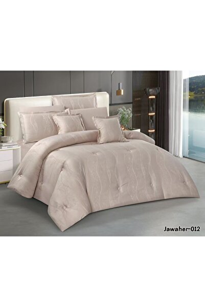 Asia Bridal Jacquard Soft-Textured Bedspread - 8-Piece Set - Bridal Double Du...