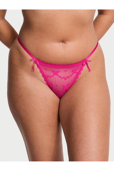 Victoria's Secret Fiyonk Detaylı Dantelli Askılı Tanga