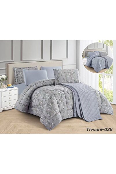 Asia Luxurious summer bridal Double bedspread + 2 comforters - 7-piece set - ...