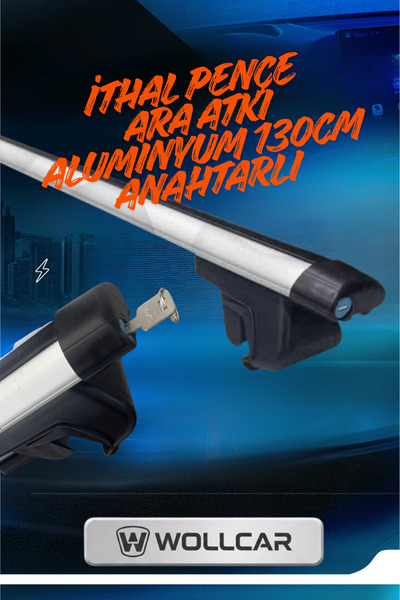 WOLLCAR İTHAL PENÇE ARA ATKI ALUMINYUM 130CM ANAHTARLI UNİVERSAL