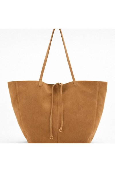 Timeless Luluya Bags Genuine Nubuck Leather Women's Shoulder Bag Large Size Daily Tote Bag