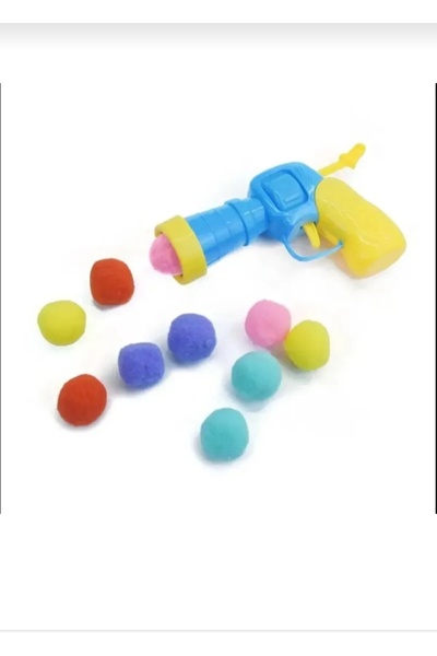 Parmend Life Interactive Cat Play Gun - Fun Playtime with Plush Balls + Extra...