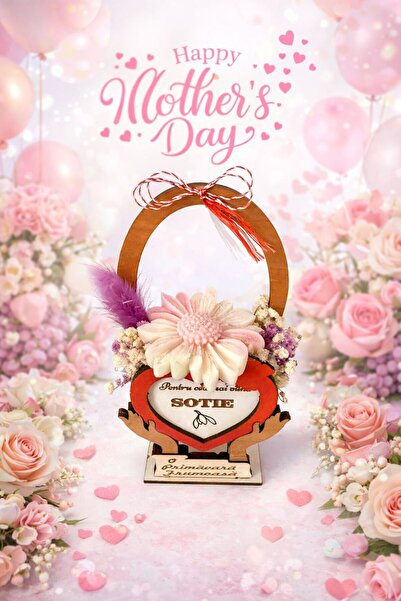 OEM Handmade floral arrangement "The Wife" made of scented soy wax, March 1-8.