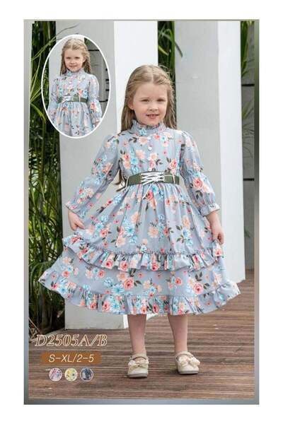 MyesuQ Dress for Girls Suitable for Eid and Occasions