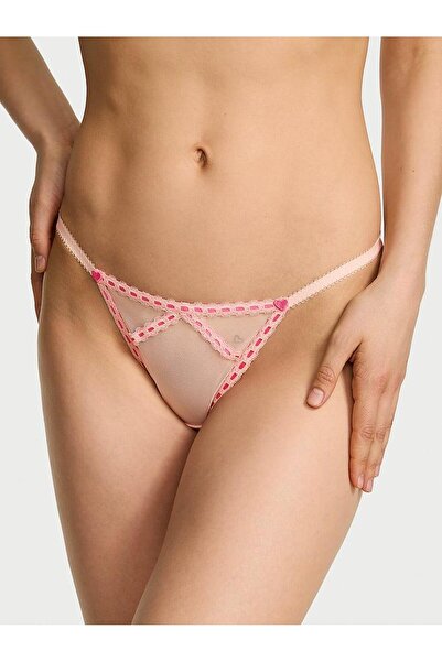 Victoria's Secret Transparan Kurdeleli Askılı Tanga