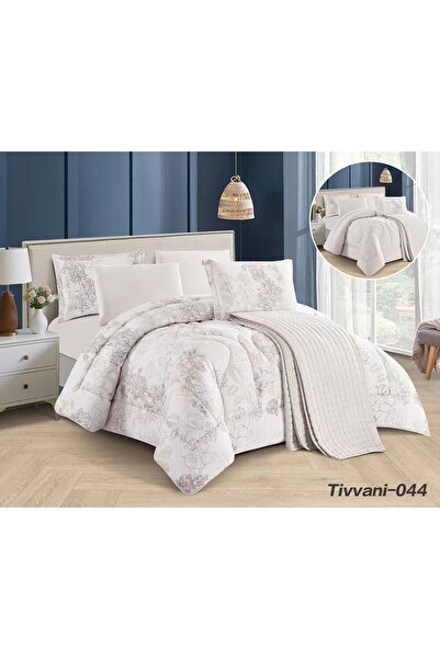 Asia Luxurious summer bridal Double bedspread + 2 comforters - 7-piece set - ...
