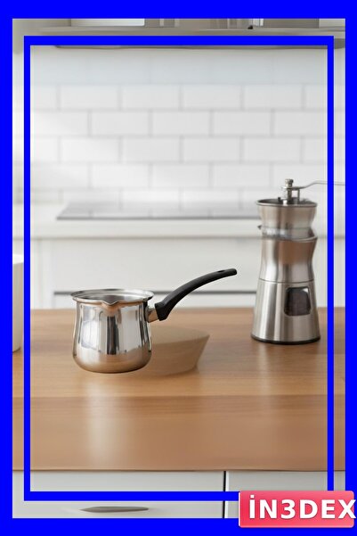 İN3DEX Stainless Steel Coffee Pot 450ml Medium Size