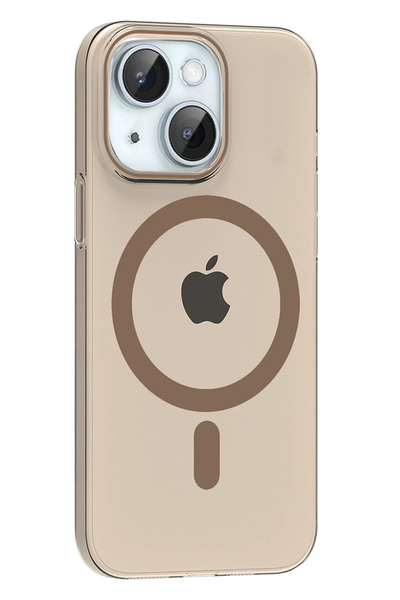 Joko غطاء STOROZAL iPhone 14 PC Blank Magsafe - (235345) تيتانيوم صحراوي