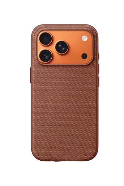 KILIF HOUSE iPhone 17 Pro Max Compatible Suede Tech Genuine Leather Woven Ani...