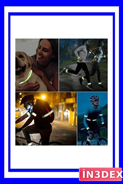 İN3DEX Reflective Bracelet Set to Improve Nighttime Visibility