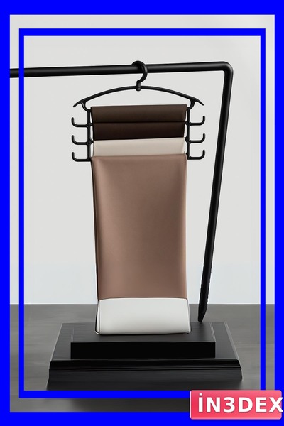 İN3DEX Anthracite Colored Trouser Hanger Closet Organization