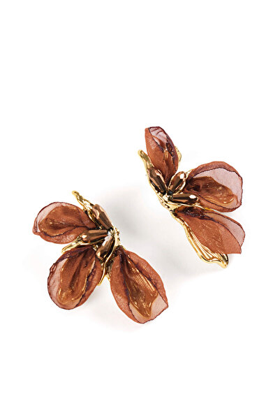 Faik Sönmez Çiçek Motifli Küpe S26KUP006