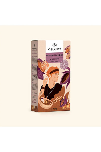 Viblance Choconutty Gluten-Free Protein Porridge, 400g