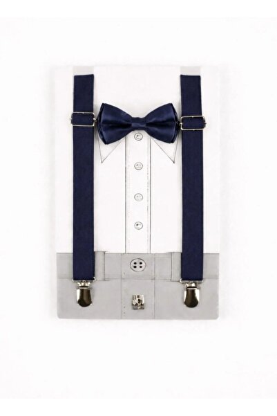 NOBLE STORE 23 Nisan 29 Ekim Gösteri Kıyafeti Erkek Çocuk Askı & Papyon Set