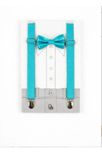 NOBLE STORE 23 أبريل 29 أكتوبر طقم حزام وربطة عنق للأولاد