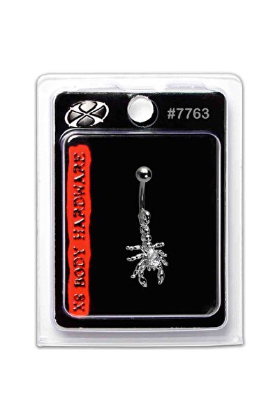 X8 BODY HARDWARE USA, Navel Dangle Scorpio