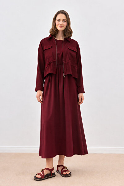 Balenbi Basic 2-Piece Hijab Dress Set with Pocket Detail 1189 – Form Series