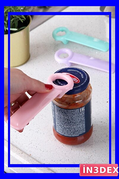 İN3DEX Plastic Jar Opener 13cm Long Practical Kitchen Tool