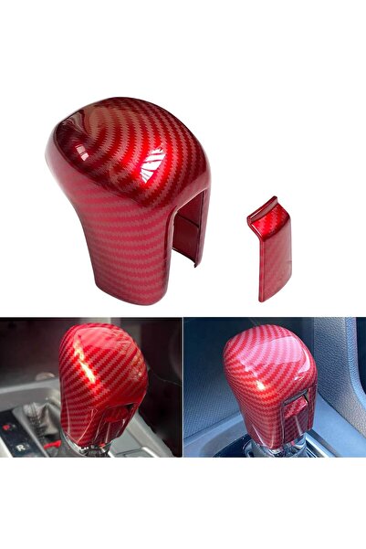 LUXE AKSESUAR Honda Civic Fc5 / Fk7 Carbon Fiber Gear Shift Knob Cover Protec...