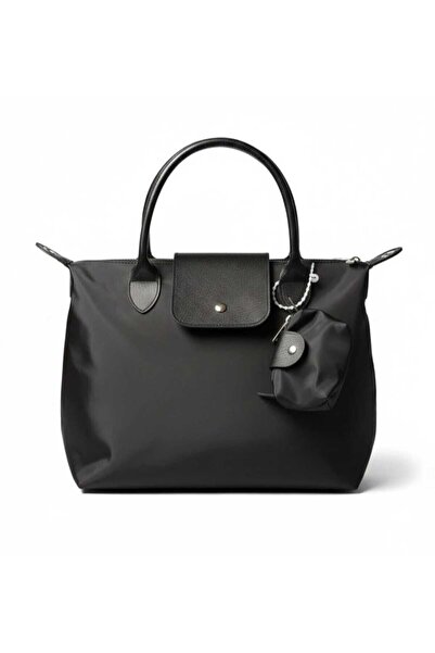 Heybe shop Kadın Siyah Büyük Boy Omuz Çantası