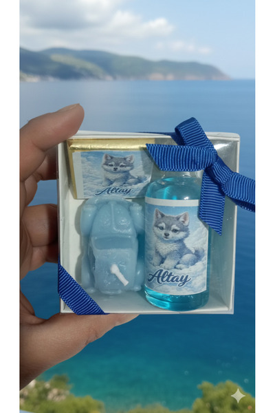 PERFECT HOBBY Çikolata Mum kolonya hediyelik Arabalı 10 ADET (Bebek Söz Nişan...