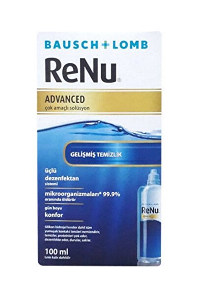 Bausch & Lomb Renu Advanced Çok Amaçlı Lens Solüsyonu 100 ml