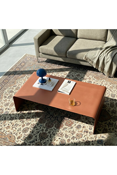 modilab Modern Metal Orta Sehpa- Minimal Dikdörtgen Salon Sehpası