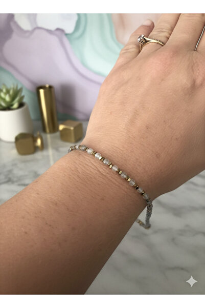 Zihintaşı Atölyesi Labradorite Natural Stone Handmade Bracelet
