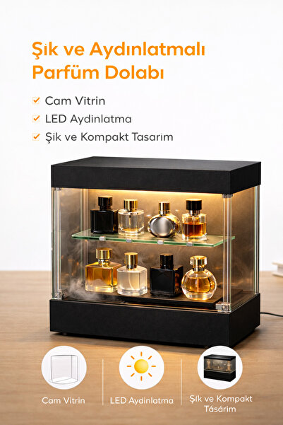 BelDia Digital Nemlendiricili Parfüm Dolabı