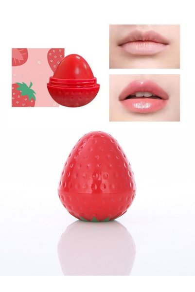 SheMask Lip Balm Lip Balm Moisturizing Intense Moisturizing Nourishing Lip Care Strawberry Natural