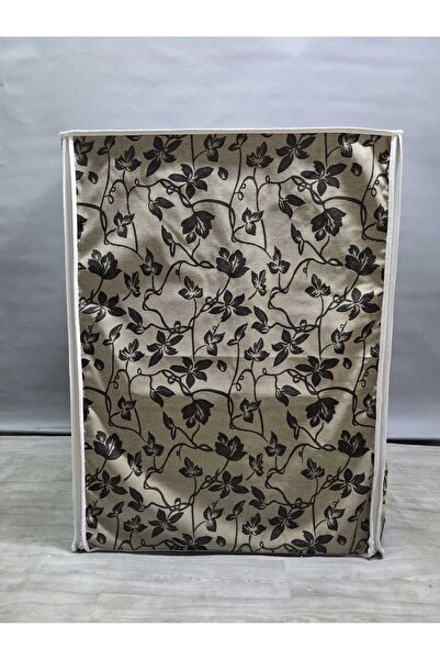 Başak Ev Tekstili Husă pentru mașina de spălat, din țesătură cu model floral ...